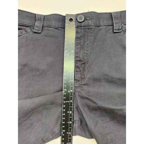 Lee Womens Navy Blue Comfort Waistband Stretch Pants Petite Size 12 Petite - Picture 10 of 13